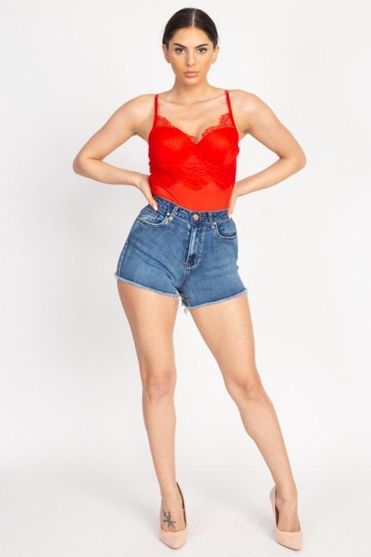ARIAS DENIM SHORT - TRESLUSH