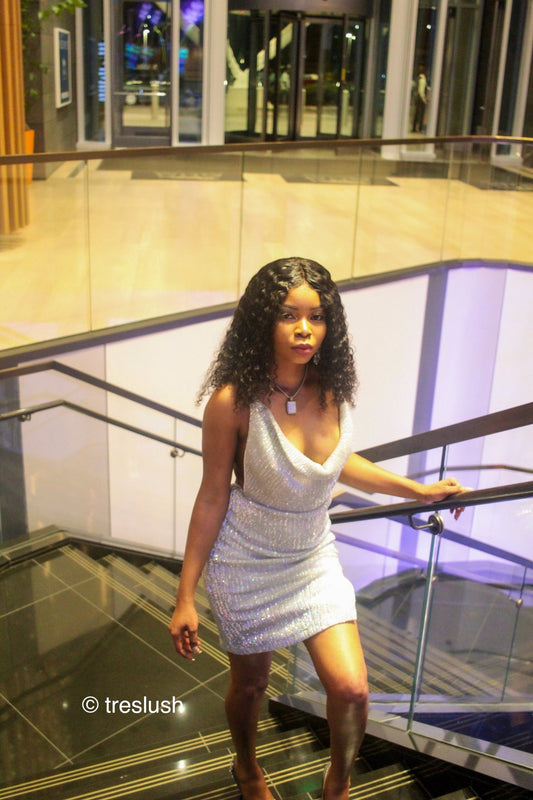AVALA SPARKLING DRESS - TRESLUSH