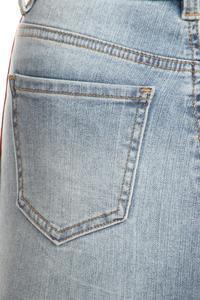 a pair of shoes on a piece of luggage