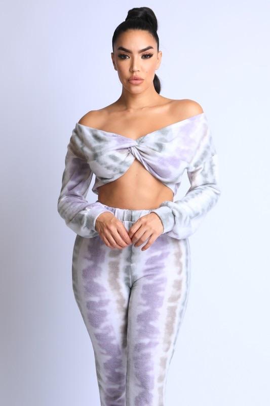 FUZZY PANT SET - TRESLUSH