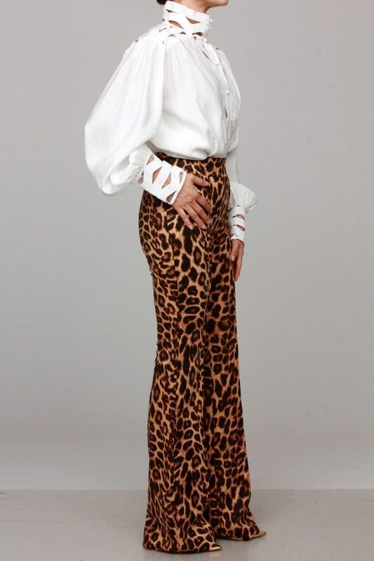 High Waist Leopard Pant - TRESLUSH