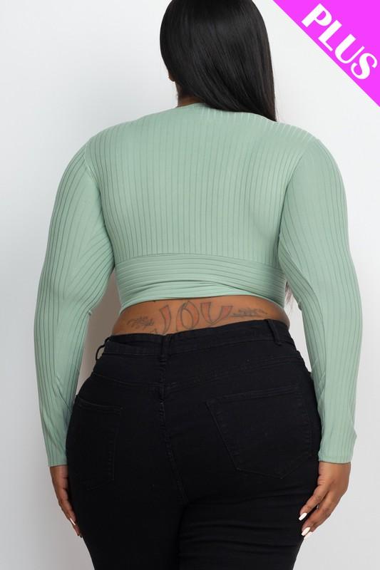 Wrap Front Top - Pink - TRESLUSH