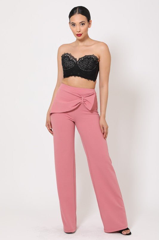 BLANCA PANTS -MAUVE - TRESLUSH