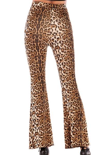 COCOFLARE PANT LEOPARD - TRESLUSH