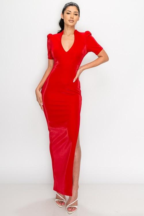 ELIZA DRESS - RED - TRESLUSH