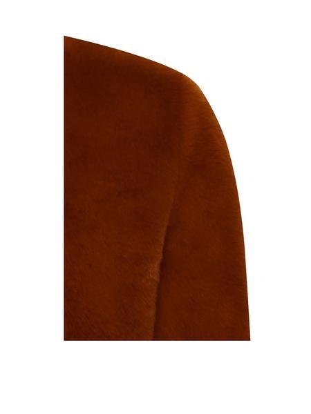 EUPHORIA FUR JACKET - BURNT ORANGE - TRESLUSH