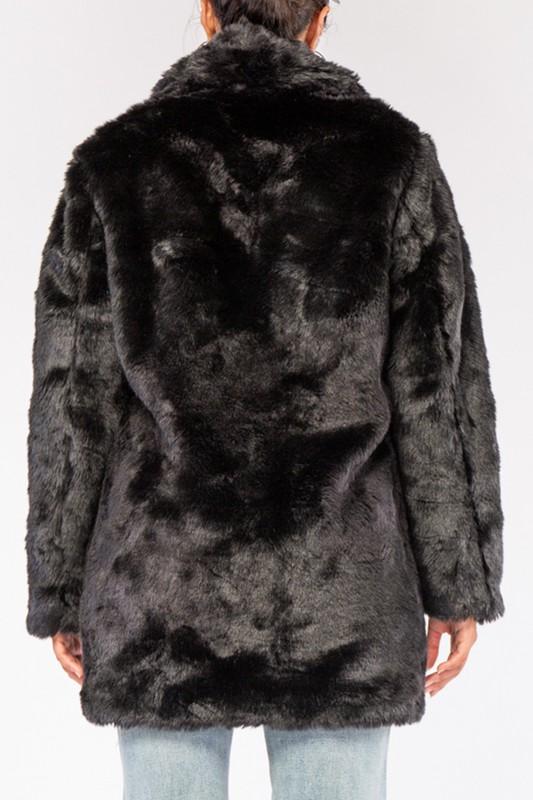 Faux fur heavy weight coat - TRESLUSH