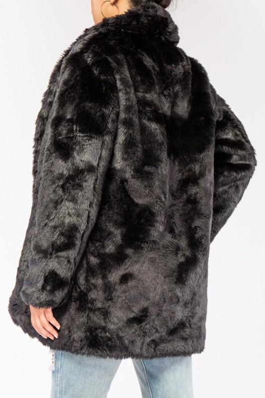 Faux fur heavy weight coat - TRESLUSH