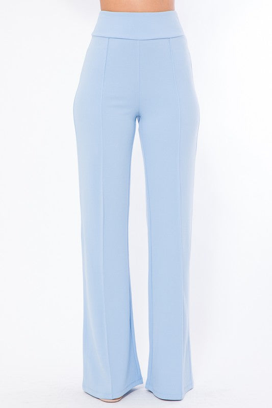 MIMI HIGH WAISTED PANT- BLUE