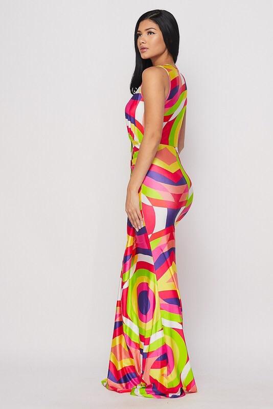 LYRICAL MAXI DRESS - TRESLUSH