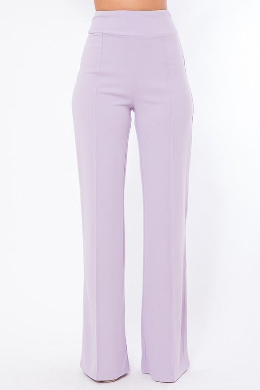 MIMI HIGH WAISTED PANT- BLUE - TRESLUSH