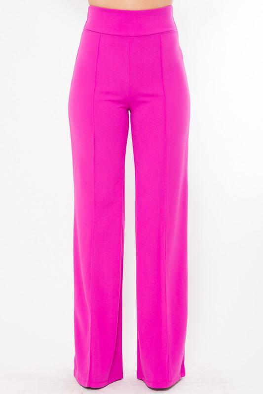 MIMI HIGH WAISTED PANT- LILAC - TRESLUSH