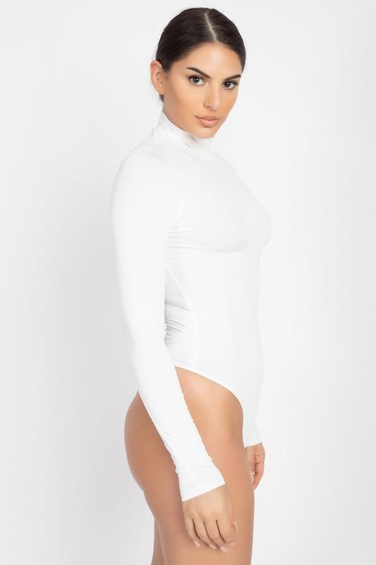 Mock Neck Bodysuit - TRESLUSH