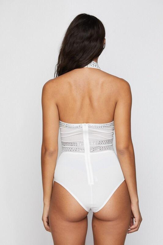 NATALIA BODYSUIT - WHITE - TRESLUSH