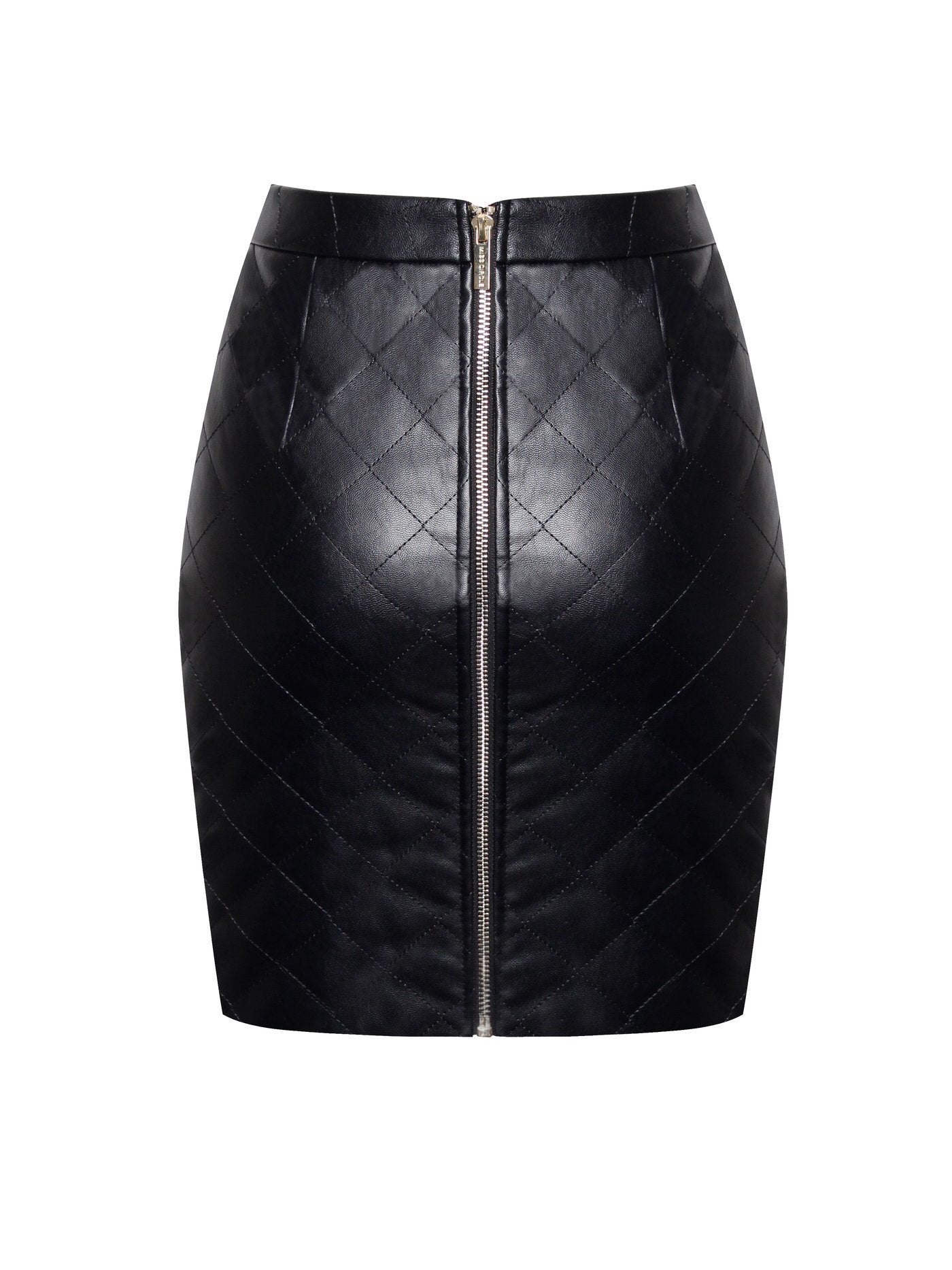 ROCK YOU LEATHER SKIRT - TRESLUSH