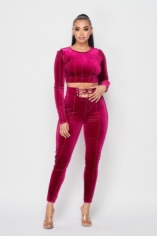 Stretch Velvet sets - TRESLUSH