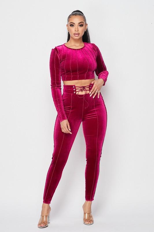 Stretch Velvet sets - TRESLUSH