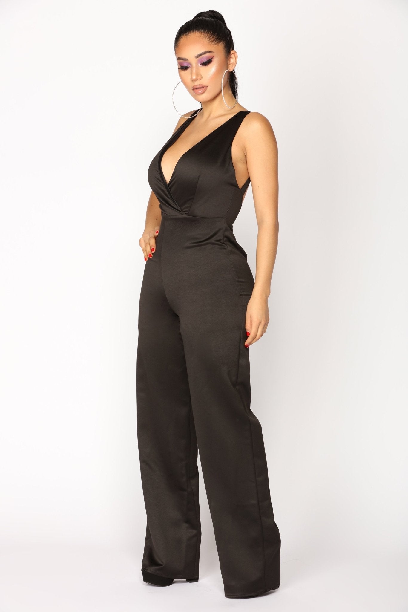 STRIKE A POSE JUMPSUIT - TRESLUSH