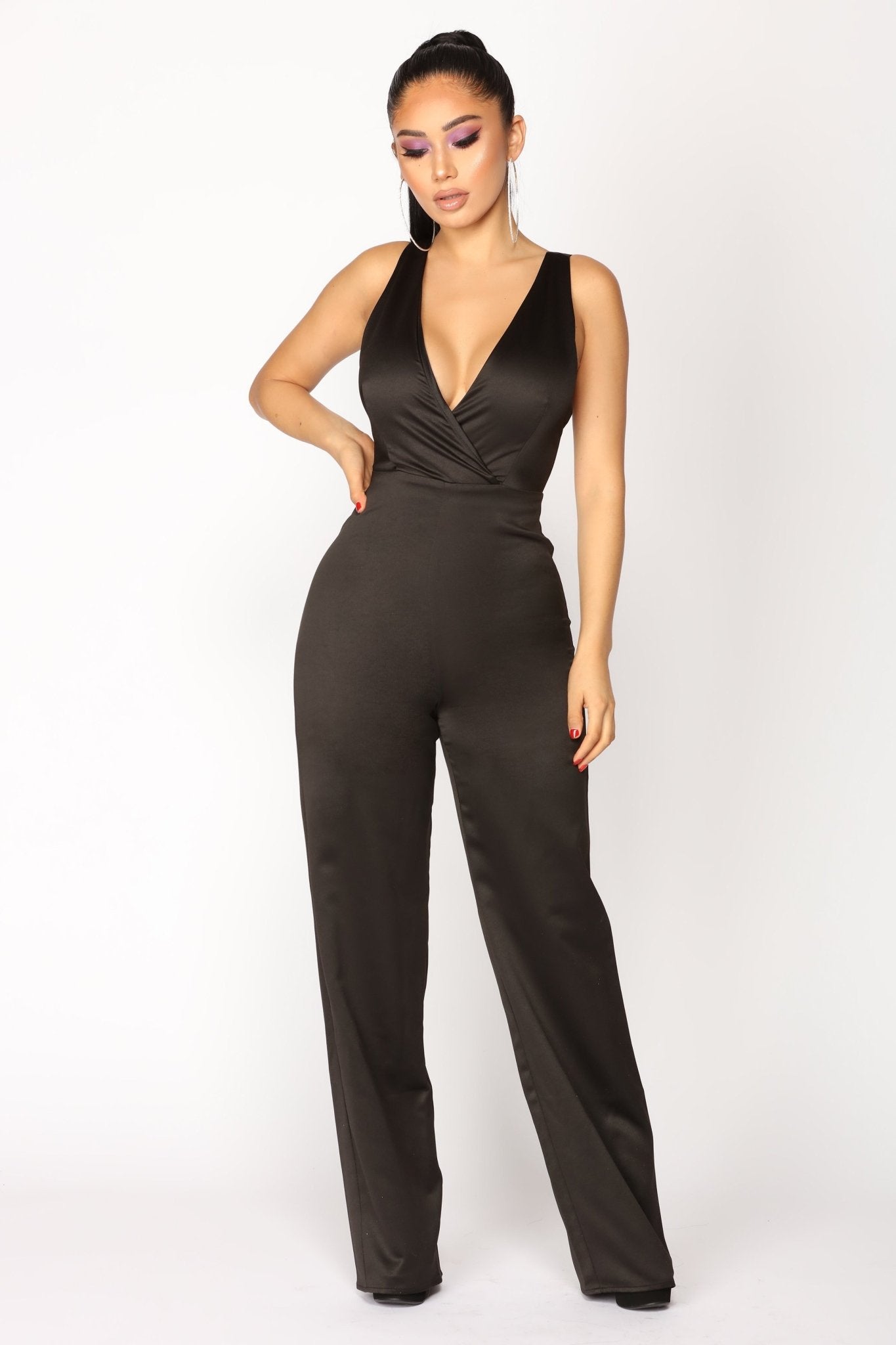 STRIKE A POSE JUMPSUIT - TRESLUSH