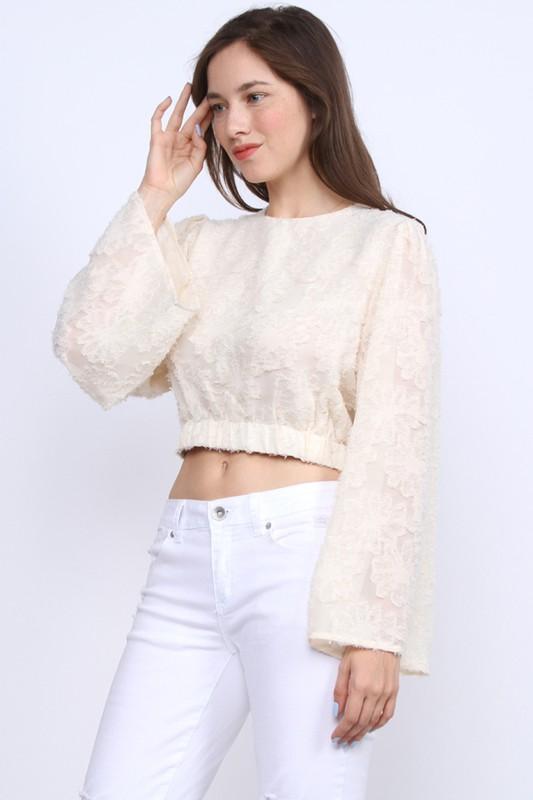 Textured Flare Top - TRESLUSH